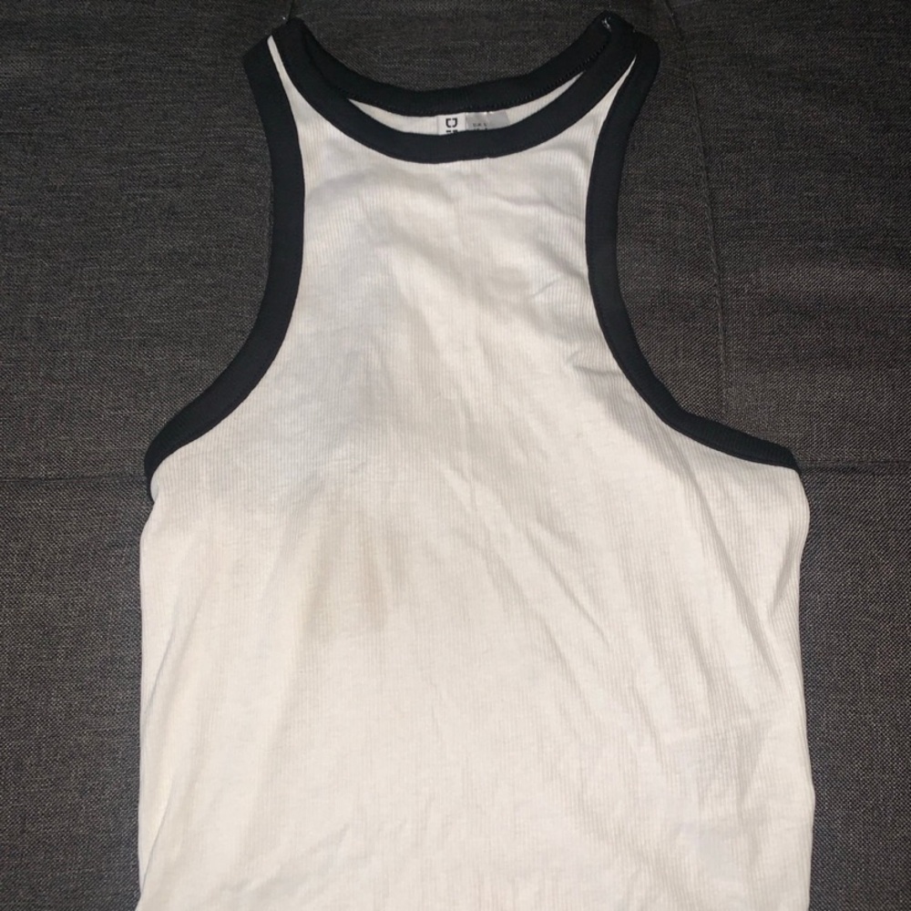 H&M Black and White Tank Top
